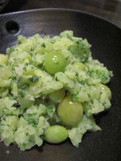 青海苔と銀杏のポテトサラダ♪-レシピのメイン写真