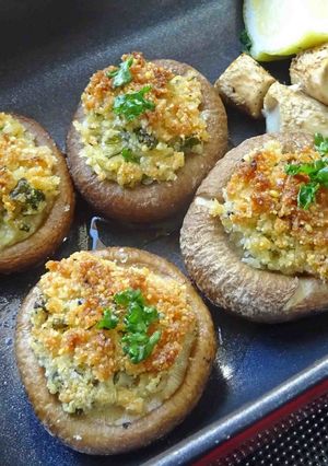 しいたけのパン粉焼き-レシピのメイン写真