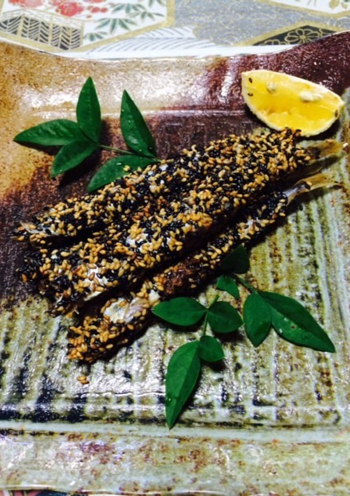 ししゃものゴマ衣焼き-レシピのメイン写真