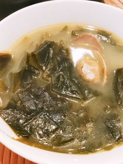アサリとワカメのスープ☆韓国風-レシピのメイン写真