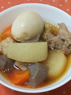 冷凍大根の煮物-レシピのメイン写真
