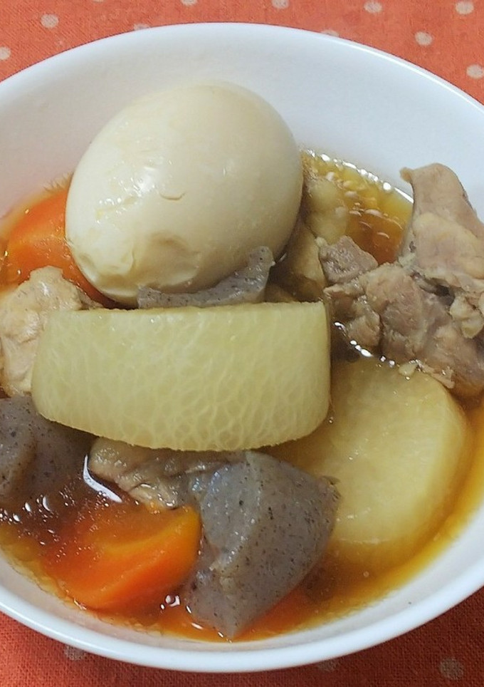 冷凍大根の煮物-レシピのメイン写真