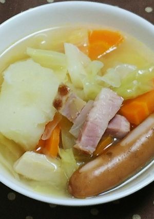 野菜たっぷりポトフ-レシピのメイン写真
