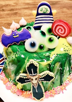 痛ケーキ2017ハロウィン 記録-レシピのメイン写真