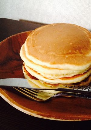 もっちりパンケーキ-レシピのメイン写真
