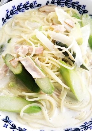 白菜の和風クリームパスタ-レシピのメイン写真