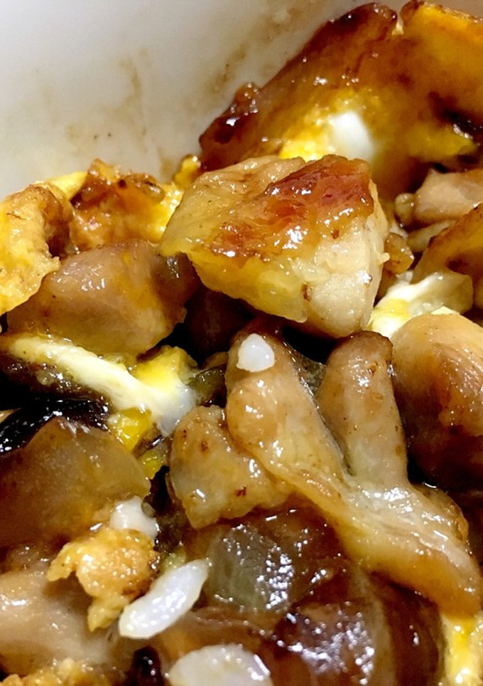 焼くだけ簡単☆親子丼風やきとり丼-レシピのメイン写真