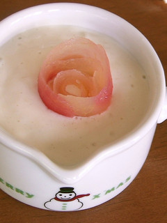 *シナモンりんご豆腐プリン*-レシピのメイン写真