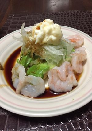 アボカドサラダ-レシピのメイン写真