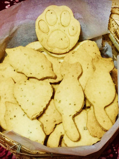 白猫の甘くないおつまみチーズクッキー-レシピのメイン写真