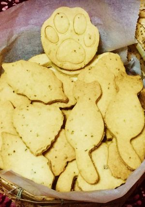 白猫の甘くないおつまみチーズクッキー-レシピのメイン写真
