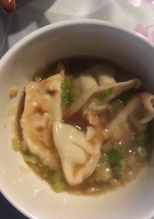 簡単ぽかぽか餃子スープ-レシピのメイン写真