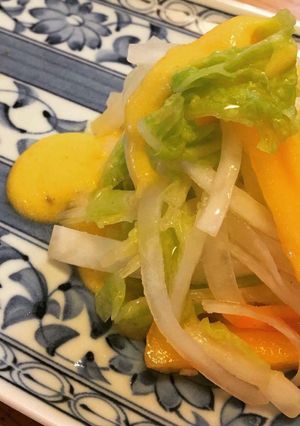 簡単☆手作り柿ドレッシング-レシピのメイン写真
