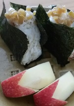 奈良漬けと塩麹の健康おにぎり-レシピのメイン写真