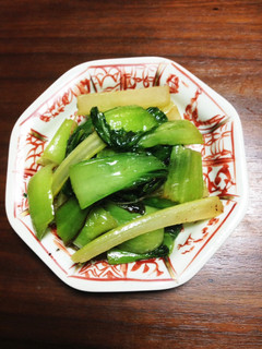 青梗菜とセロリの炒め物-レシピのメイン写真