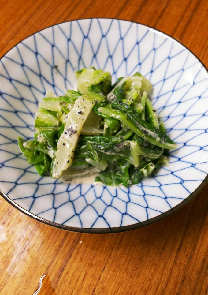 簡単！手軽！白菜のゴマぽんマヨあえ-レシピのメイン写真