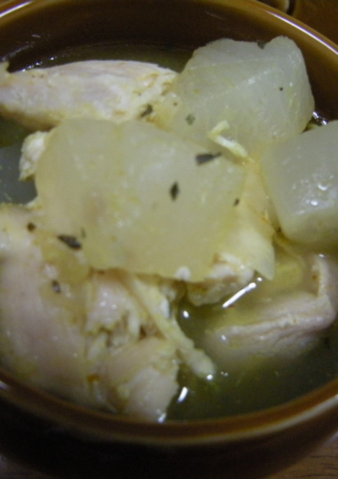鶏と大根の炊飯器煮-レシピのメイン写真