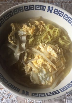あっさり鶏ガラスープラーメン餃子入り-レシピのメイン写真