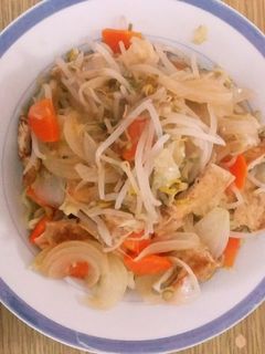 肉なし油揚げのコクうま塩焼きそば-レシピのメイン写真