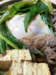 すき焼きうどん-レシピのメイン写真
