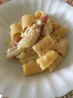 自分流 チーズクリームパスタ-レシピのメイン写真