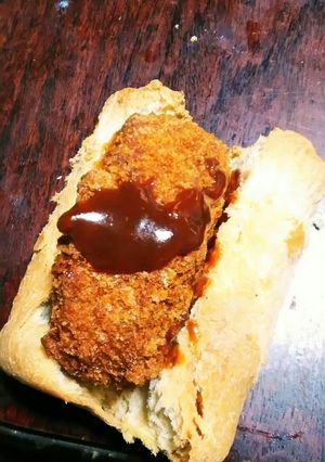コロッケパン-レシピのメイン写真