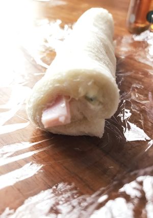 チェダーチーズでサンドイッチロール☆-レシピのメイン写真
