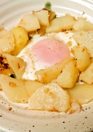 リヨネーズポテト with Ｅ-レシピのメイン写真
