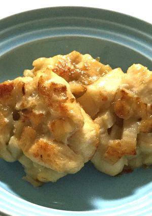 鶏肉と蓮根の落とし焼き-レシピのメイン写真