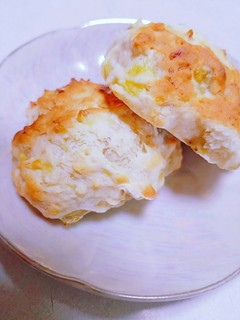 簡単バナナスコーン♡パンケーキ-レシピのメイン写真