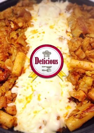 ホットプレートで簡単チーズタッカルビ-レシピのメイン写真