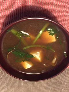 簡単✧揚げ物のお供に!なめこの赤だし!!-レシピのメイン写真