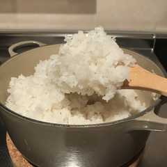 รูปของ 四の倍数で簡単！お鍋でごはん炊けた