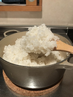 四の倍数で簡単!お鍋でごはん炊けた-レシピのメイン写真