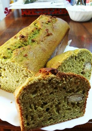簡単！おからを使った抹茶と栗のケーキ-レシピのメイン写真