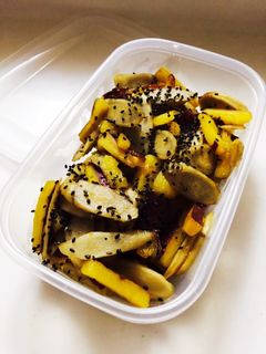 簡単☆さつまいもとごぼうのバター炒め-レシピのメイン写真