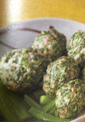 副菜に小松菜の肉団子-レシピのメイン写真