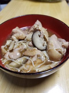 キノコと鶏肉の煮物-レシピのメイン写真