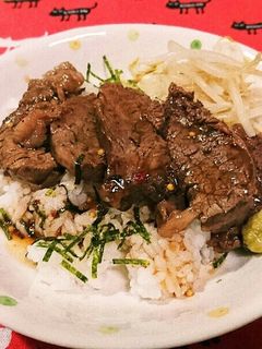 我が家のステーキ丼-レシピのメイン写真