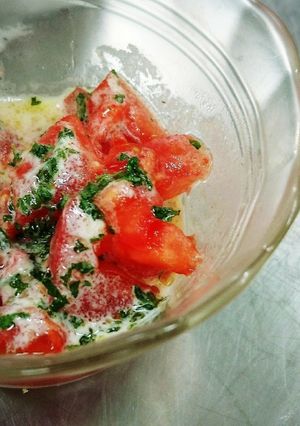 ほんのりイタリアン風トマトサラダ-レシピのメイン写真