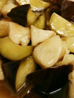 鶏となすの甘酢タレ炒め-レシピのメイン写真