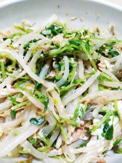 簡単♪豆苗ともやしのサラダ-レシピのメイン写真