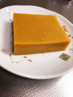 材料4つ!秋のかぼちゃ羊羹-レシピのメイン写真