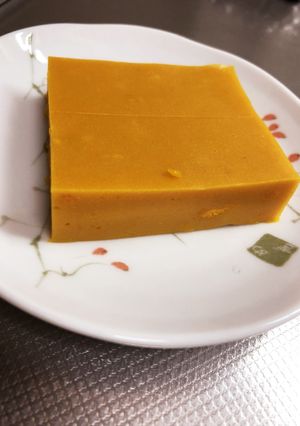 材料4つ！秋のかぼちゃ羊羹-レシピのメイン写真
