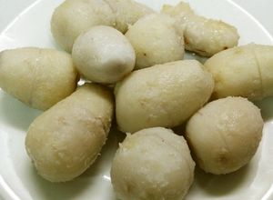 簡単！レンジよりも美味しい！里芋の皮むき-レシピのメイン写真
