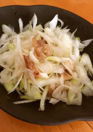 ＋1品 葱の梅ごま油和え-レシピのメイン写真