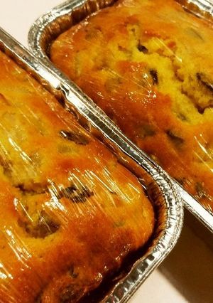 薩摩芋とリンゴとレーズンのパウンドケーキ-レシピのメイン写真