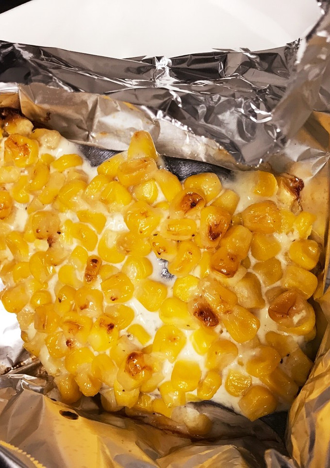 簡単！鰆のコーンマヨ焼き-レシピのメイン写真