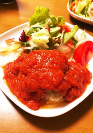 ふんわりイタリアンハンバーグ-レシピのメイン写真