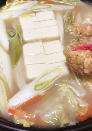 パックのままで!鍋用・簡単☆鶏つくね♪-レシピのメイン写真